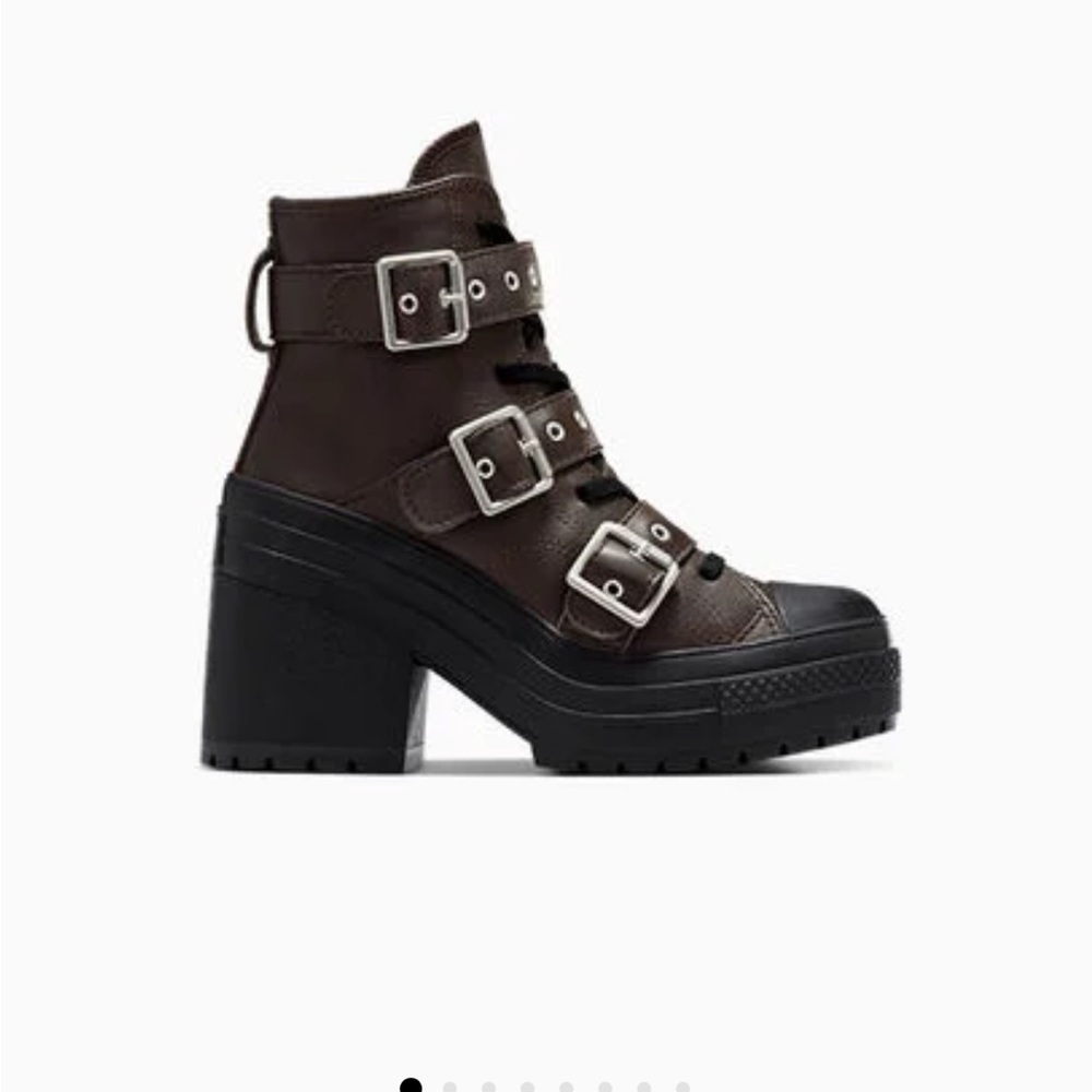 Converse Chuck 70 De Luxe Heel Leather & Buckles
